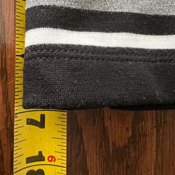 Max Studio Pleated Striped Mini Skirt w/Pockets Size M - Picture 7 of 8